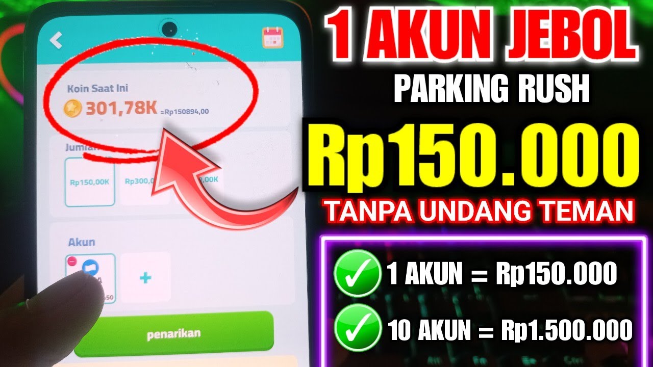 3 Cara Nuyul Game Parking Rush Terbaru Langsung Cair