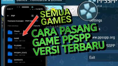 Cara Pasang Game PPSSPP di Android Terbaru 2025 Anti Gagal