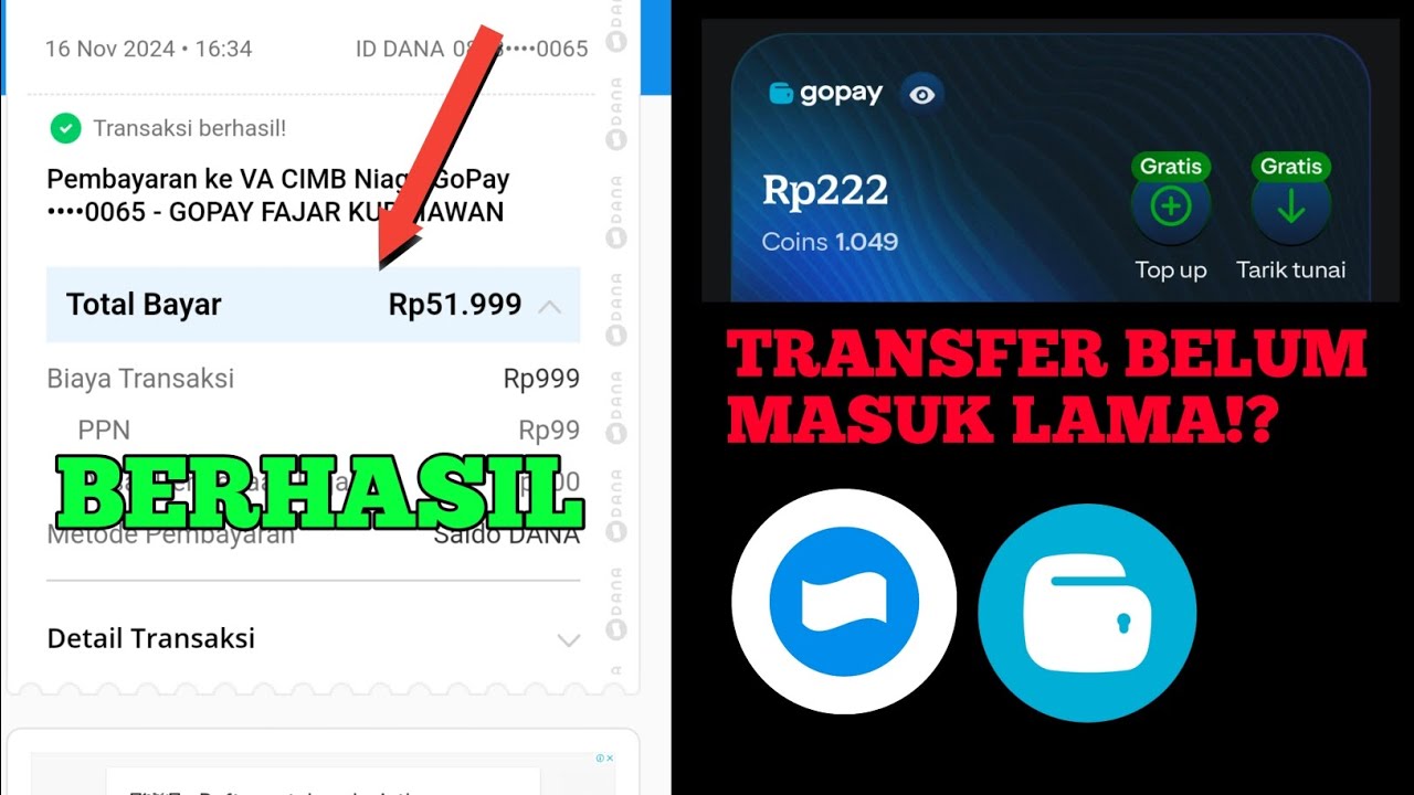 Cara Mengatasi Top Up GoPay Tidak Masuk Versi Terbaru 100% Langsung Berhasil