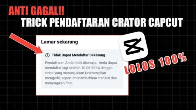 Anti Gagal! Cara Daftar Menjadi Creator CapCut Template Terbaru