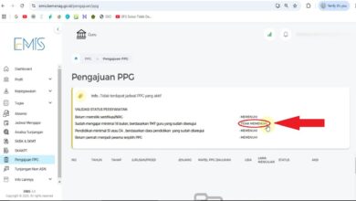 Cara Atasi TMT Tidak Memenuhi Pada Pengajuan PPG di EMIS 4.0