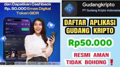 Event Terbaru Aplikasi Gudang Kripto: Daftar & KYC Dapat Uang Gratis Rp50.000