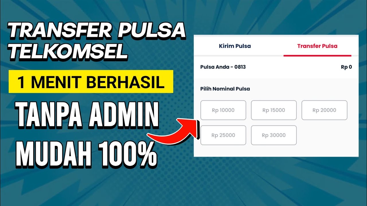 Cara Transfer Pulsa di MyTelkomsel Terbaru Anti Gagal