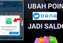 Cara Tukar Poin DANA Jadi Saldo atau Uang Terbaru 2025